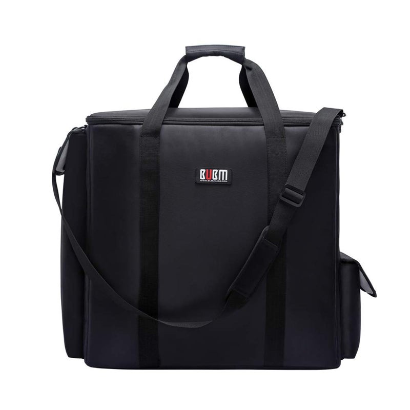 BUBM Desktop Computer Carrying Case, Padded Nylon Carry Tote Bag for Transporting Computer Tower PC Chassis, Keyboard, Cable and Mouse - Image 3